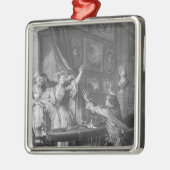 それは男の子です メタルオーナメント (左)