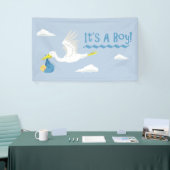 それは男の子です! 横断幕 (トレードショー)