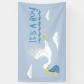 それは男の子です! 横断幕 (縦)