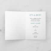 それは男の子のこうのとりの卵です 案内状 (内部)