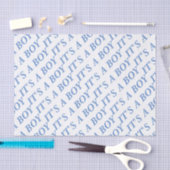 それは男の子のティッシュペーパーはです(青い) 薄葉紙 (クラフト)