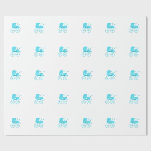 それは男の子のベビーシャワーの新生児のギフト用包装紙です ラッピングペーパー (フラット)