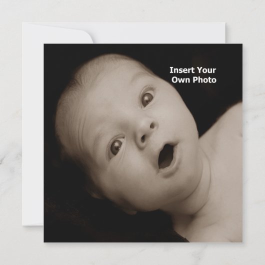 それは男の子の写真のコラージュの誕生の発表です 案内状 (裏面)