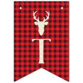それは男の子の赤ん坊のシャワーのバナー、鹿 バンティングフラッグ (第3の旗)