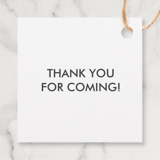 それは男の子ギフトラベル、赤ちゃんシャワーギフトラベル、クラフト フェイバータグ (裏面)