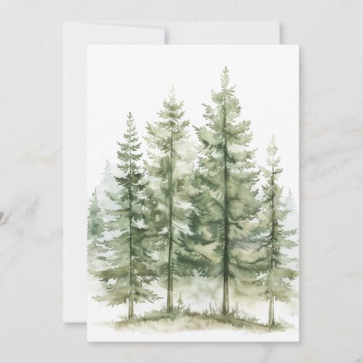 それは男の子テディベアの赤ちゃんシャワーだ 招待状 (裏面)