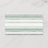 それは男の子ユーカリBohoミニマリストおむつラッフル エンクロージャーカード (裏面)