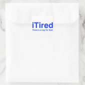 それは疲れた昼寝だ スクエアシール (バッグ)