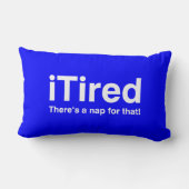 それは疲れた昼寝だ ランバークッション (裏面)