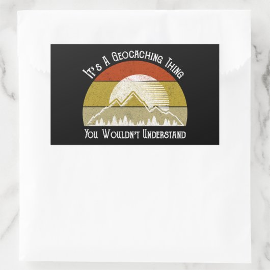 それは痛いことだ – あなたは理解しないだろう 長方形シール (バッグ)