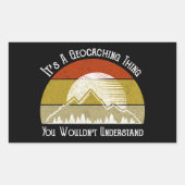 それは痛いことだ – あなたは理解しないだろう 長方形シール (正面)