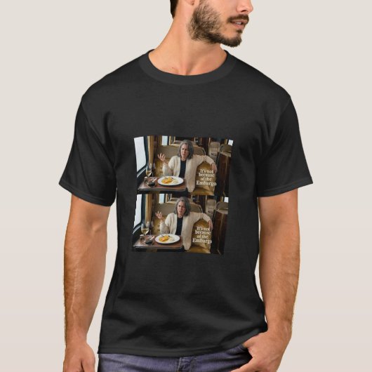 それは禁輸措置のせいではない Tシャツ (正面)