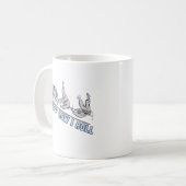 それは私がいかに転がるかです コーヒーマグカップ (正面左)