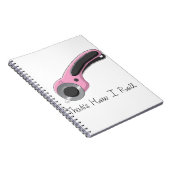 それは私がいかに転がるかです ノートブック (右側)