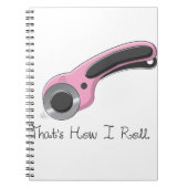 それは私がいかに転がるかです ノートブック (正面)