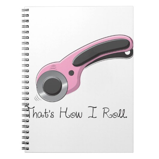 それは私がいかに転がるかです ノートブック (正面)