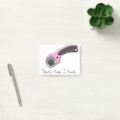 それは私がいかに転がるかです ポストイット (オフィス)