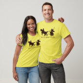 それは私がいかに転がるかです(ローマの一人乗り二輪馬車とラテン系) Tシャツ (ユニセックス)