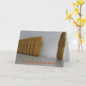 "それは私がショウガであるのであります、そうですね? " カード (黄色い花)