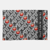 それは私がボウリングをする人、クリケットの投手のためのボーリング・ボールタオルをいかに転がるかです キッチンタオル (横)