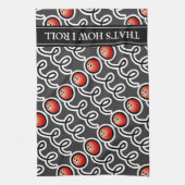 それは私がボウリングをする人、クリケットの投手のためのボーリング・ボールタオルをいかに転がるかです キッチンタオル (縦)