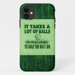 それは私が方法をゴルフをするために多くの球を取ります iPhone 11 ケース