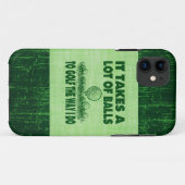 それは私が方法をゴルフをするために多くの球を取ります Case-Mate iPhoneケース (裏面(横))