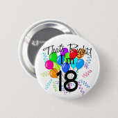 それは私が18才-誕生日の権利です 缶バッジ (正面&裏面)