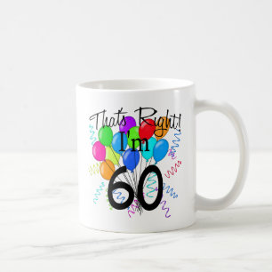 それは私が60才-誕生日の権利です コーヒーマグカップ