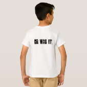 それは私ではなかったです! Tシャツ (裏面フル)