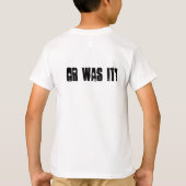 それは私ではなかったです! Tシャツ (裏面)