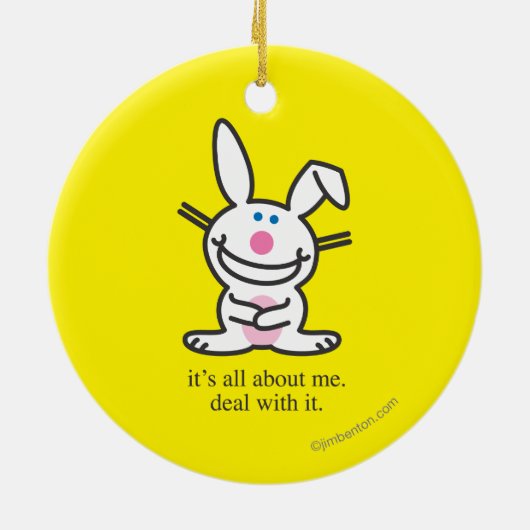 それは私について完全にあります セラミックオーナメント (裏面)