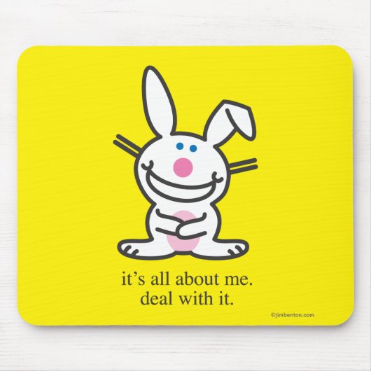 それは私について完全にあります マウスパッド (正面)