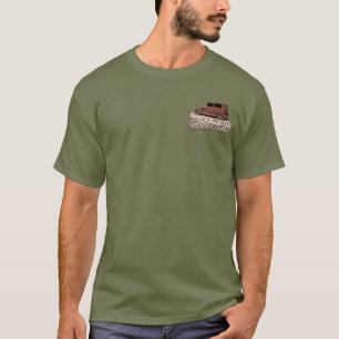 それは私のスタイルのグランジな錆ついた車及び手紙です Tシャツ