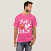 それは私のバスケ先輩ママ先輩ママ Tシャツ (正面フル)