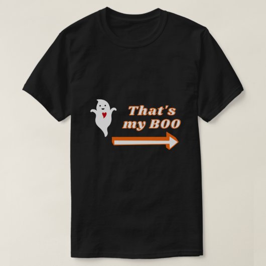 それは私のブハロウィンカップルTシャツ Tシャツ (デザイン正面)