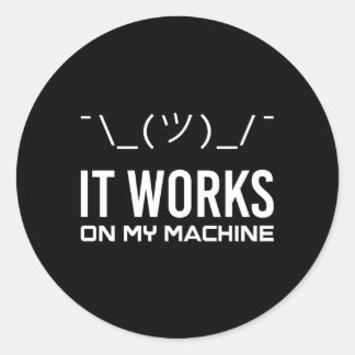 それは私のマシンのコンピュータ科学プログラマに作用する ラウンドシール