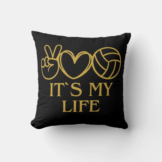 それは私の人生だ、バレーボール クッション (正面)