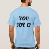 それは私の仕事ではないです! Tシャツ (裏面)