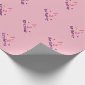 それは私の半分の誕生日の包装紙です ラッピングペーパー (角)