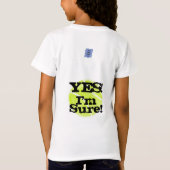 それは私の呼出しです! 湖のテニスによって Tシャツ (裏面)