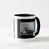 それは私の夕食時を過ぎてあります マグカップ (正面右)