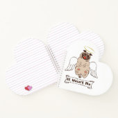 それは私の天使のパグの引用文ではなかったおもしろい ノートブック (内部)