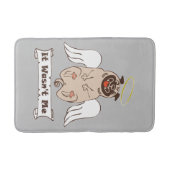 それは私の天使のパグの引用文ではなかったおもしろい バスマット (正面)