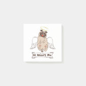 それは私の天使のパグの引用文ではなかったおもしろい ポストイット (正面)