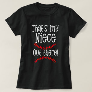 それは私の姪のそこにソフトボールの伯母さんですCheer Tシャツ