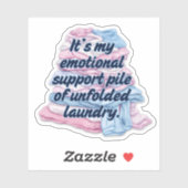 それは私の感情的なサポート洗濯だ シール (シート)