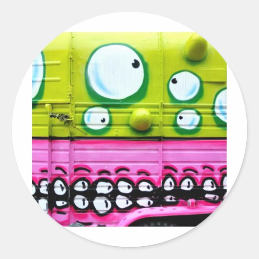 それは私の目を痛める ラウンドシール (正面)