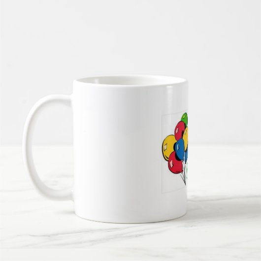 それは私の第70誕生日です コーヒーマグカップ (左)