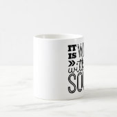 それは私の精神とよくあります コーヒーマグカップ (中央)